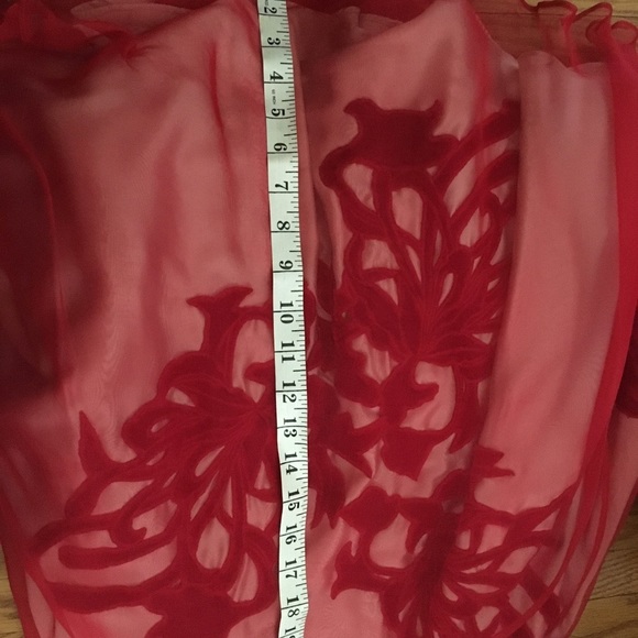 Narces - Collared Short Sleeve Dress with Velvet Detail - Picture 5 of 10